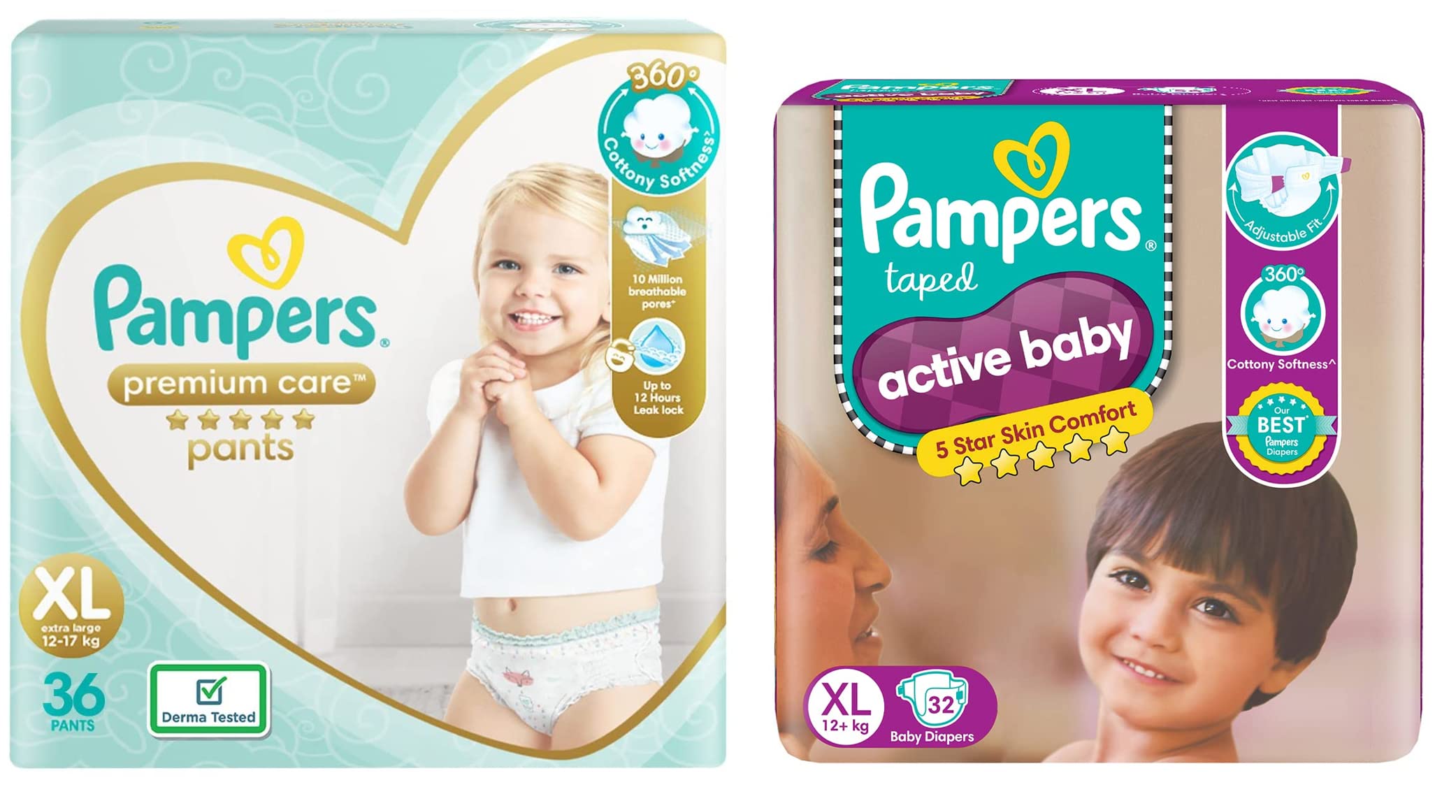 pampers pure pieluchy