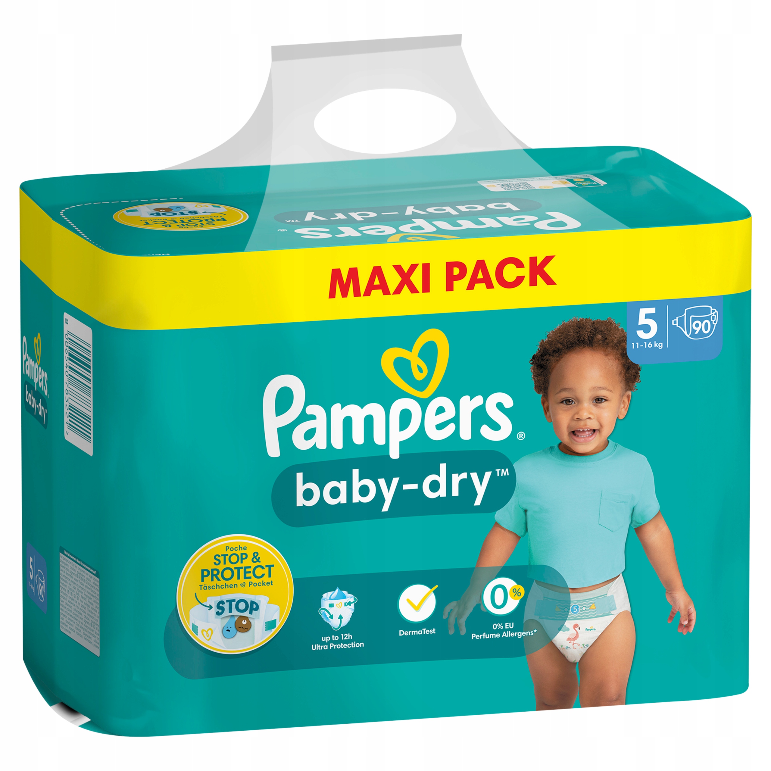 pampers 1 z wycięciem na pępek