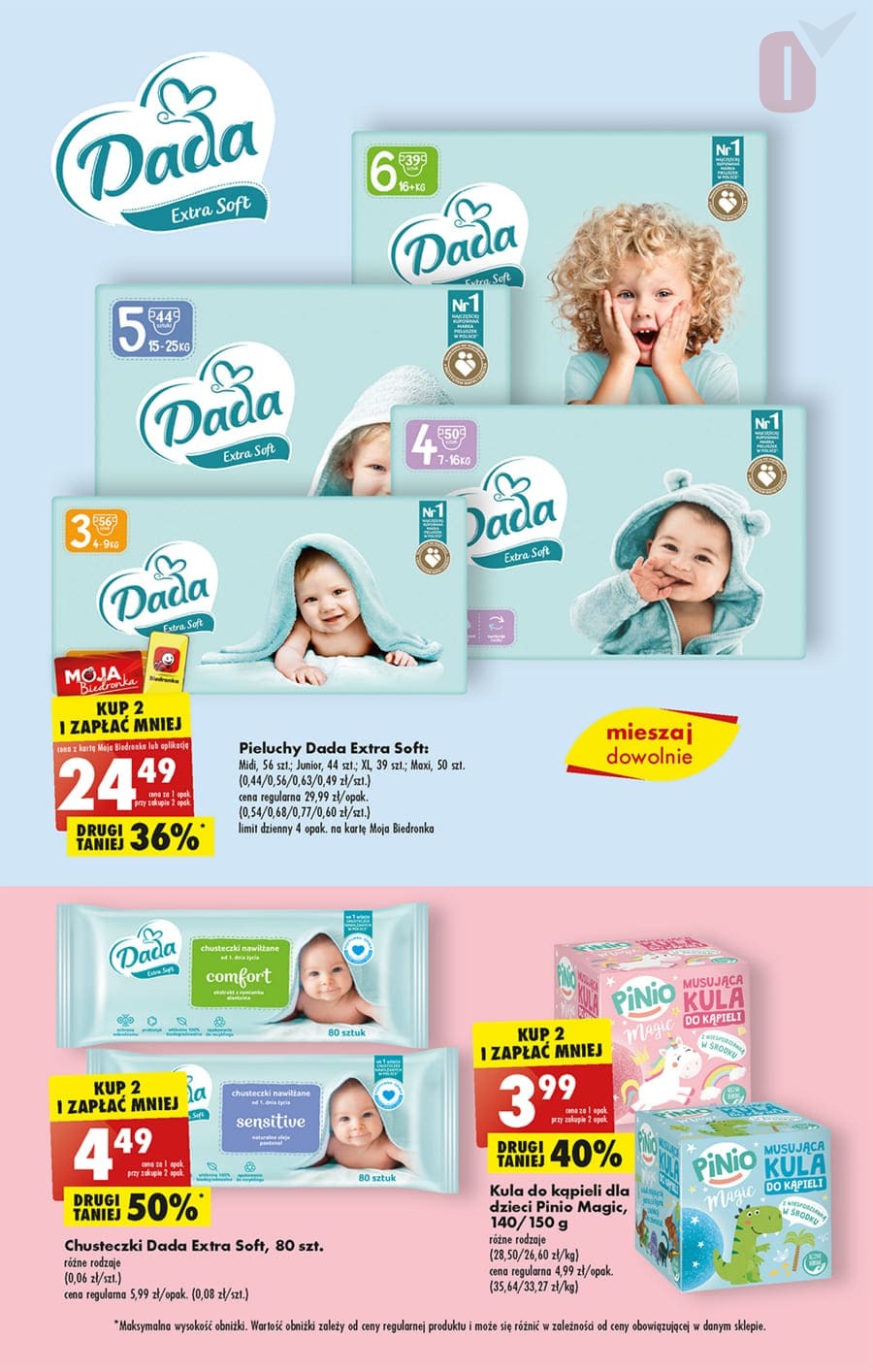 pieluchy babydream fun&fit 3