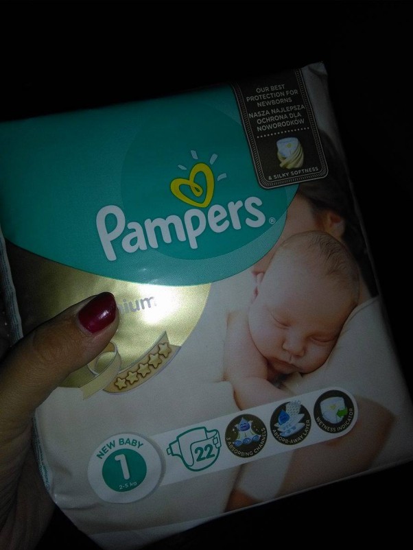 najmniejszy pampers 900gram