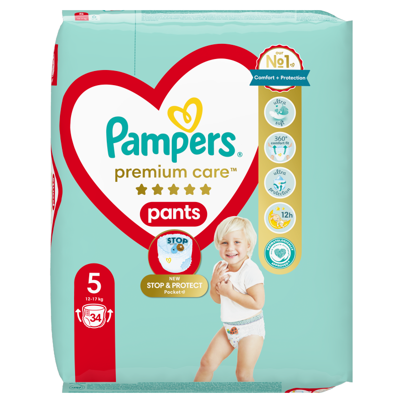 pieluchy pampers do wieku