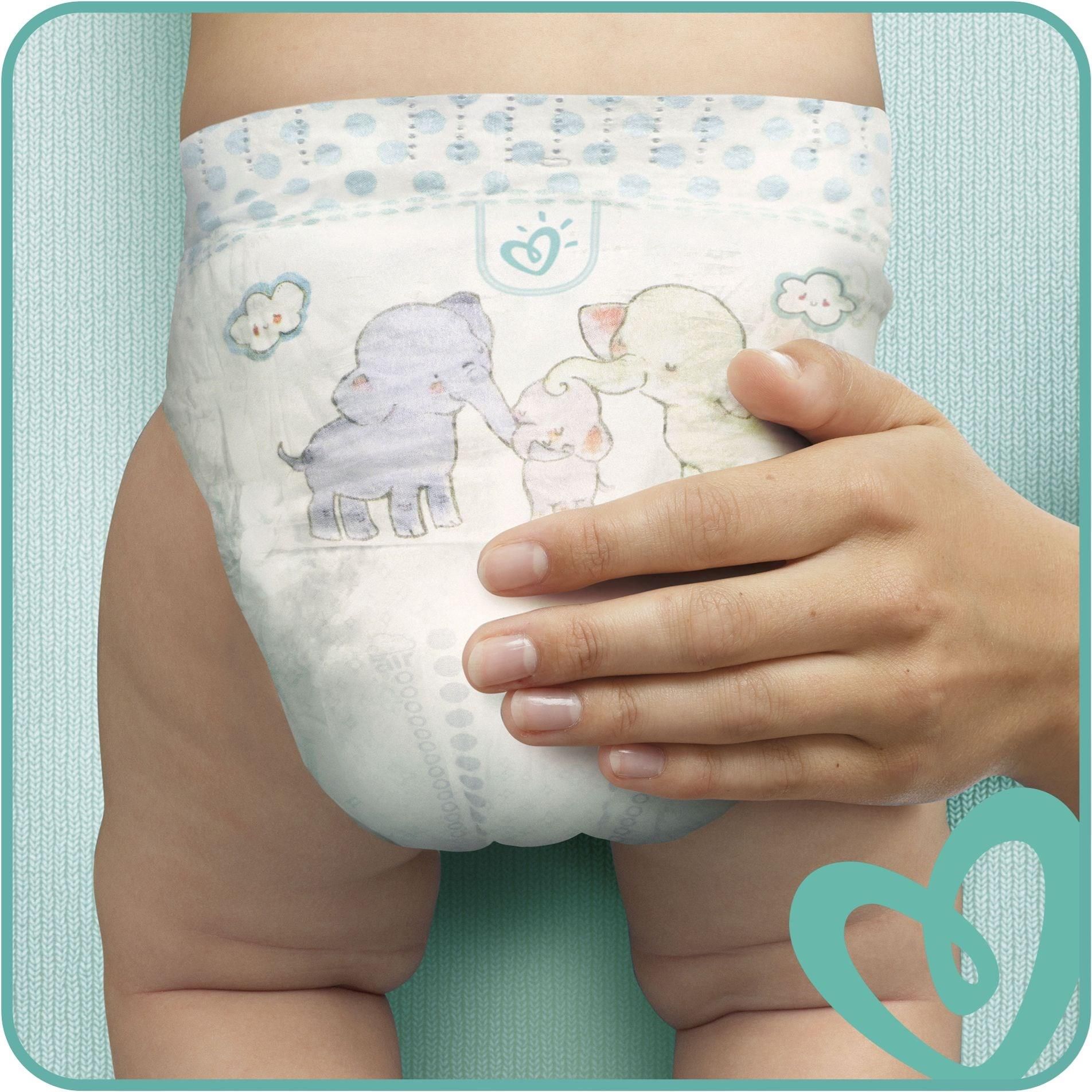 pampers premium care blekitne a zlote