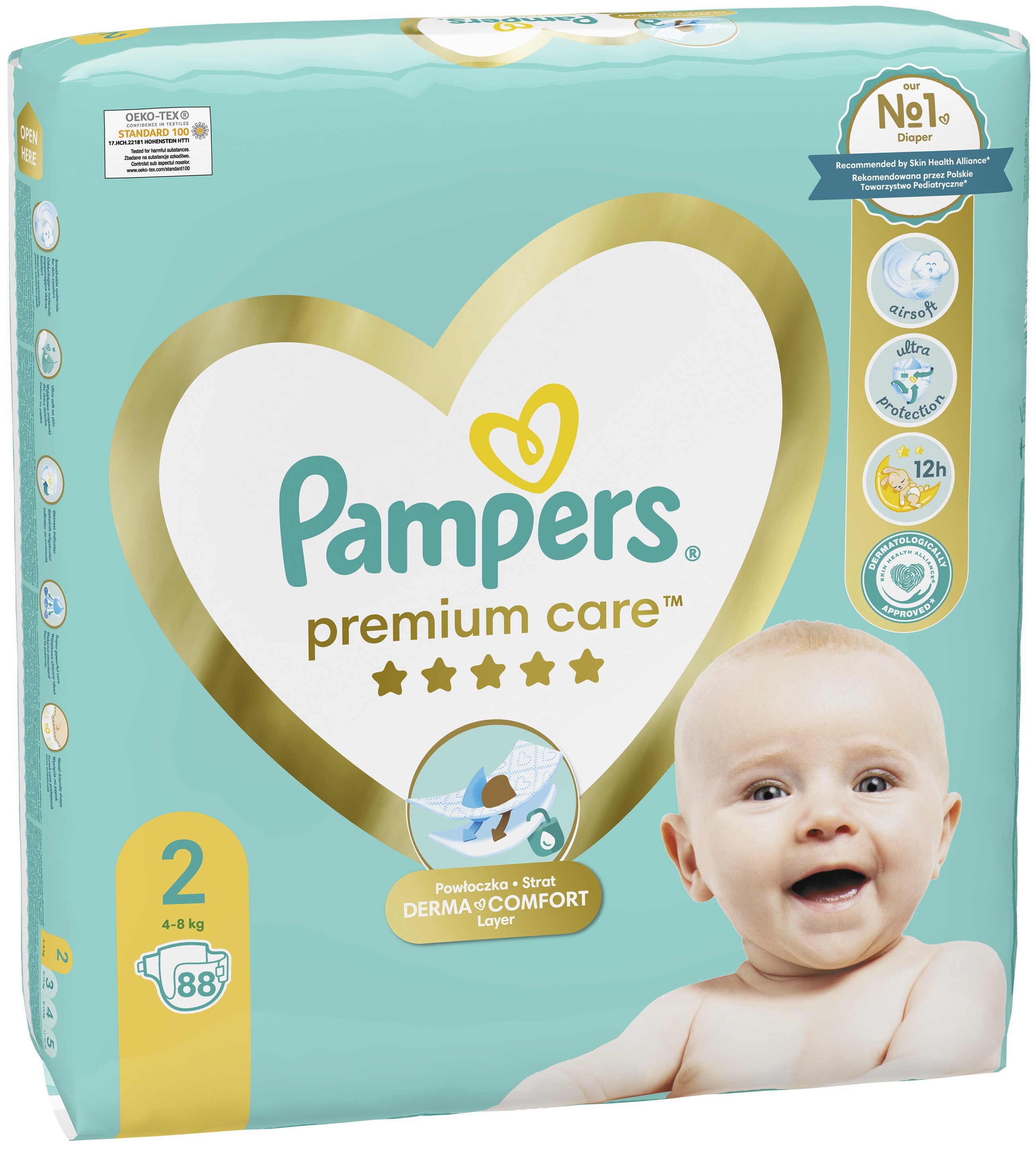 pampers premium care za darmo 22 sztuki