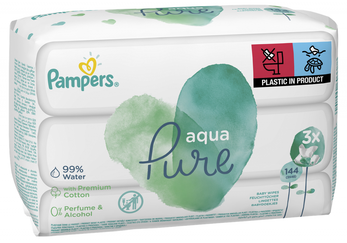 waterwipes vs pampers pure