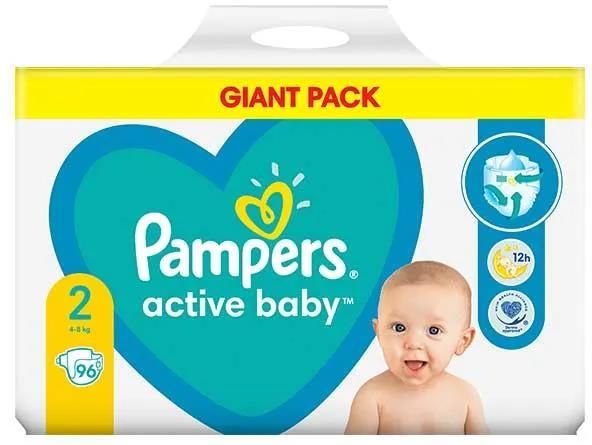 pampers w pudełku