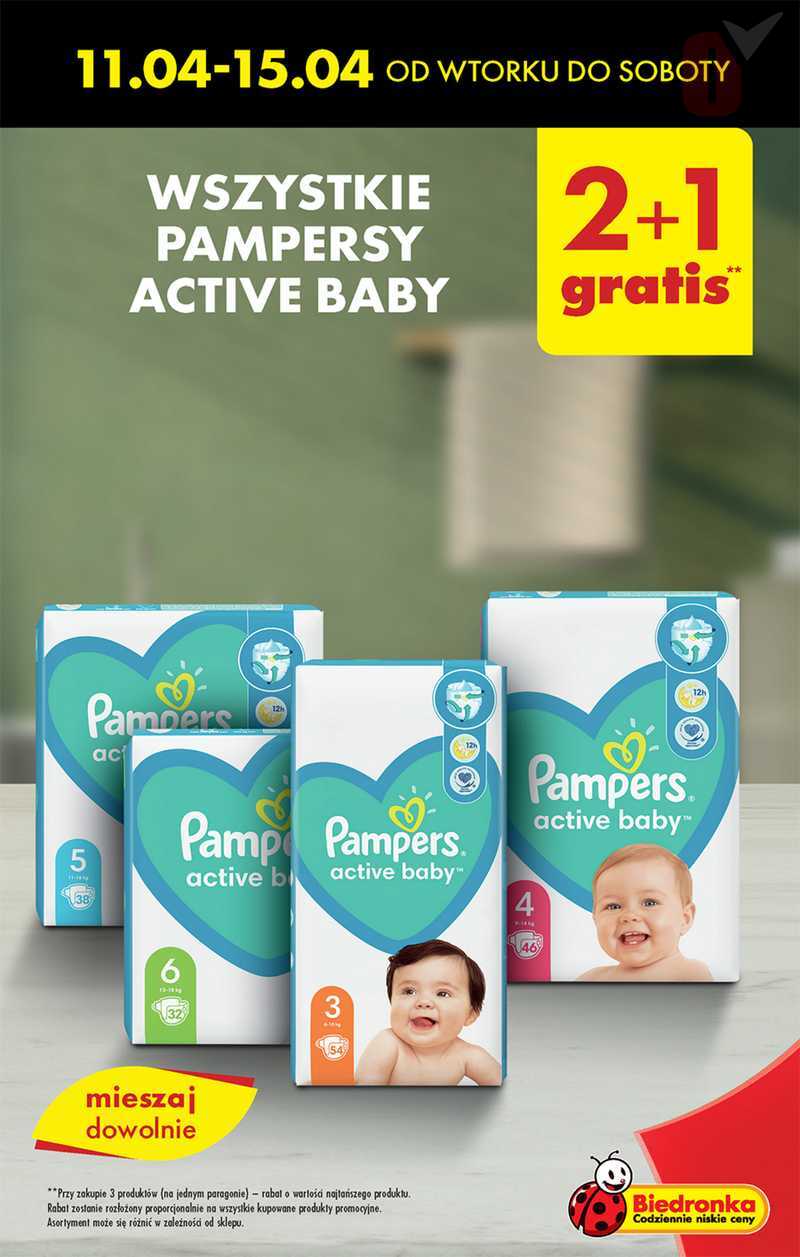 sztuka pampers