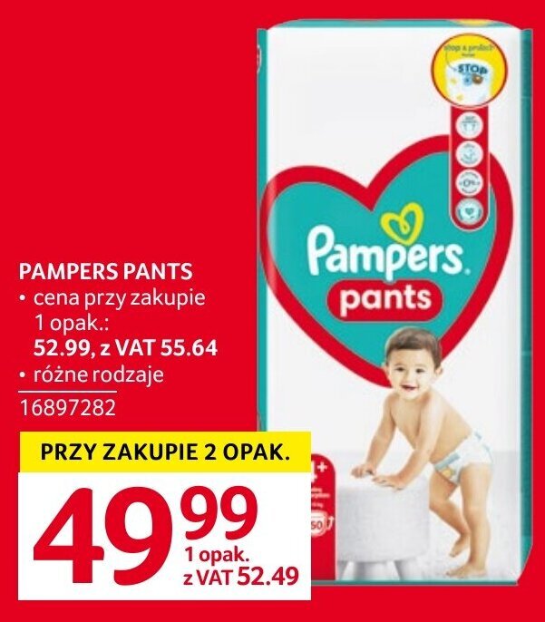 tanie chusteczki pampers radom auchan