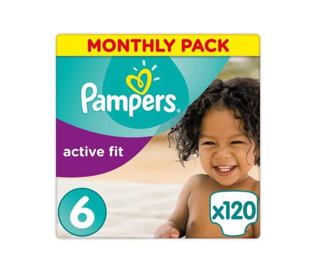 pampers active dry biedronka