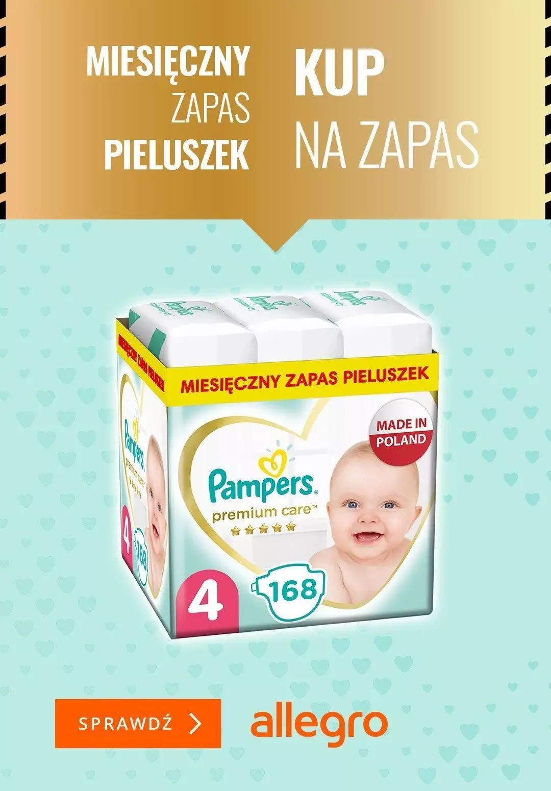 pieluchy pampers promocja rossmann