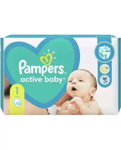 pampers 1 pampersy