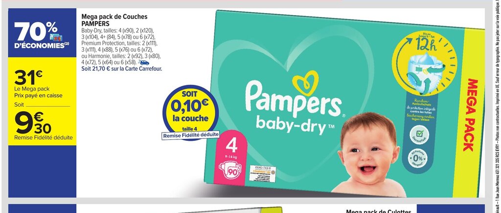 pieluchy pampers ile zabarc do szpitala