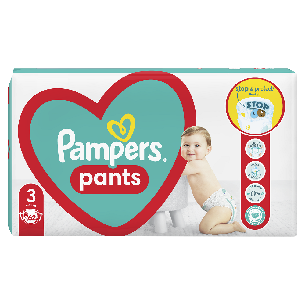 pampers pieluchomajtki rozmiar 4