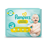 opakowania pampers 1