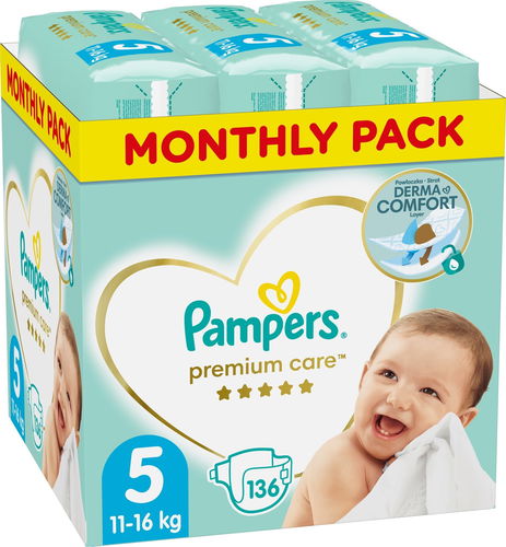 chusteczki pampers premium gold