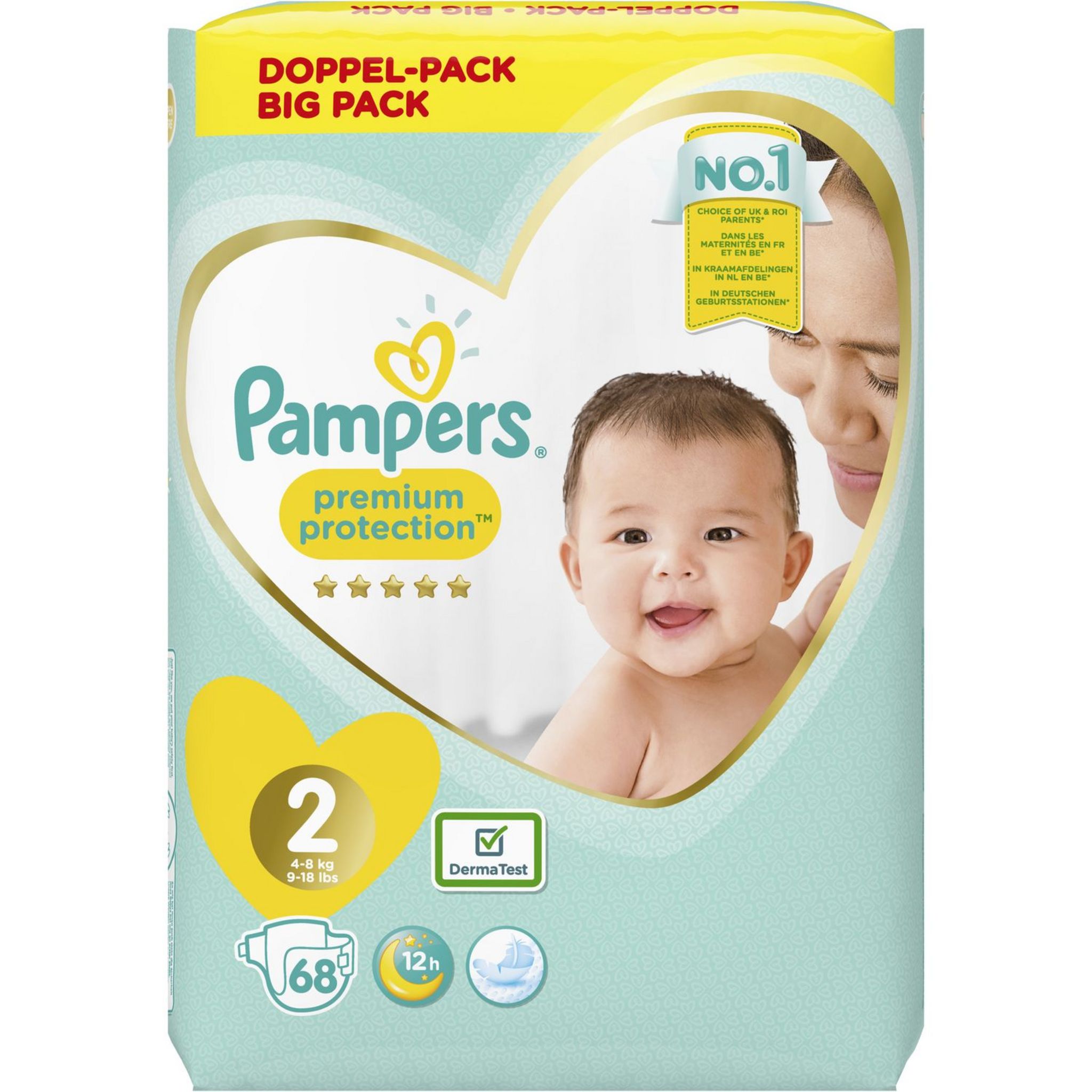 pampers premium protection 2 31 sztuk