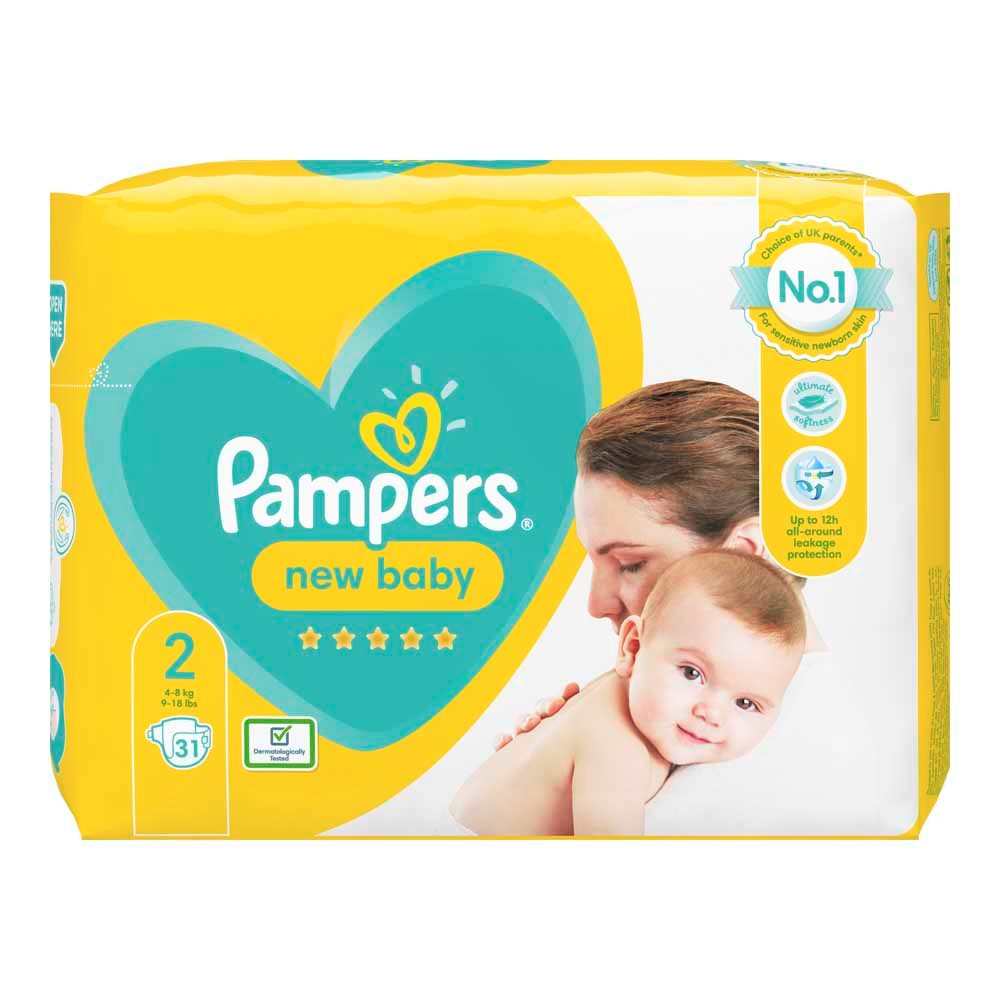 pampers new baby 2 76 szt