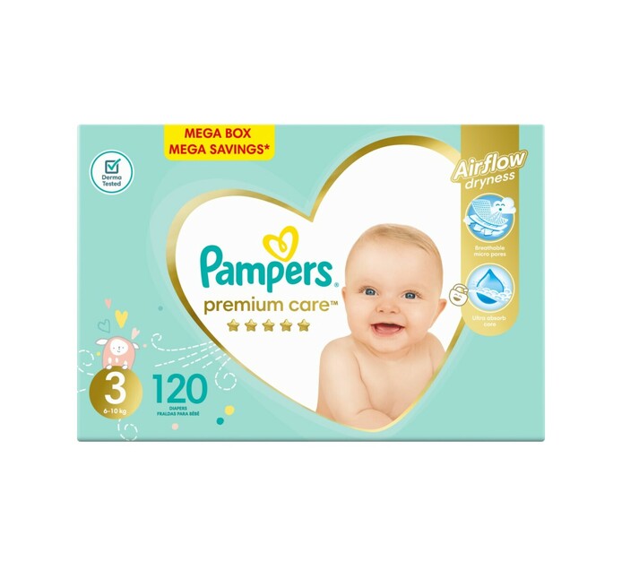 pieluchy pampers premium care 2 mini