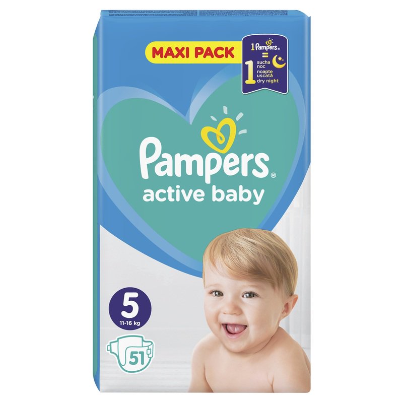 pampers active baby dry 4