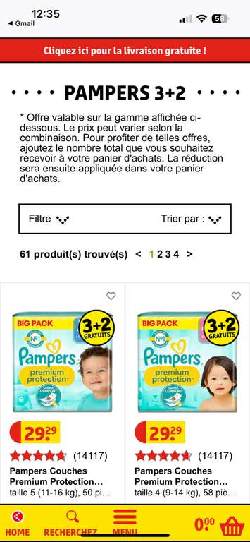 pampers pieluchy 1