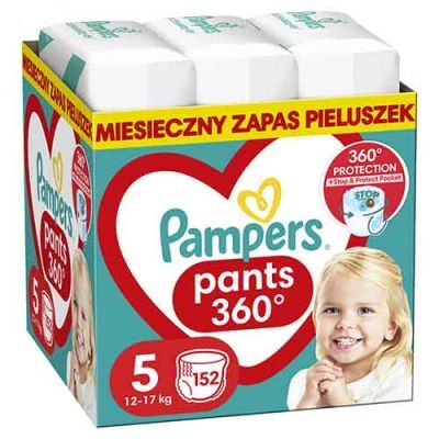 pampers w spodenkach