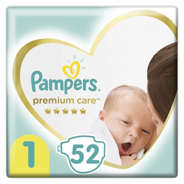 pampers premium care pieluchy jednorazowe rozmiar 1 newborn 88 szt