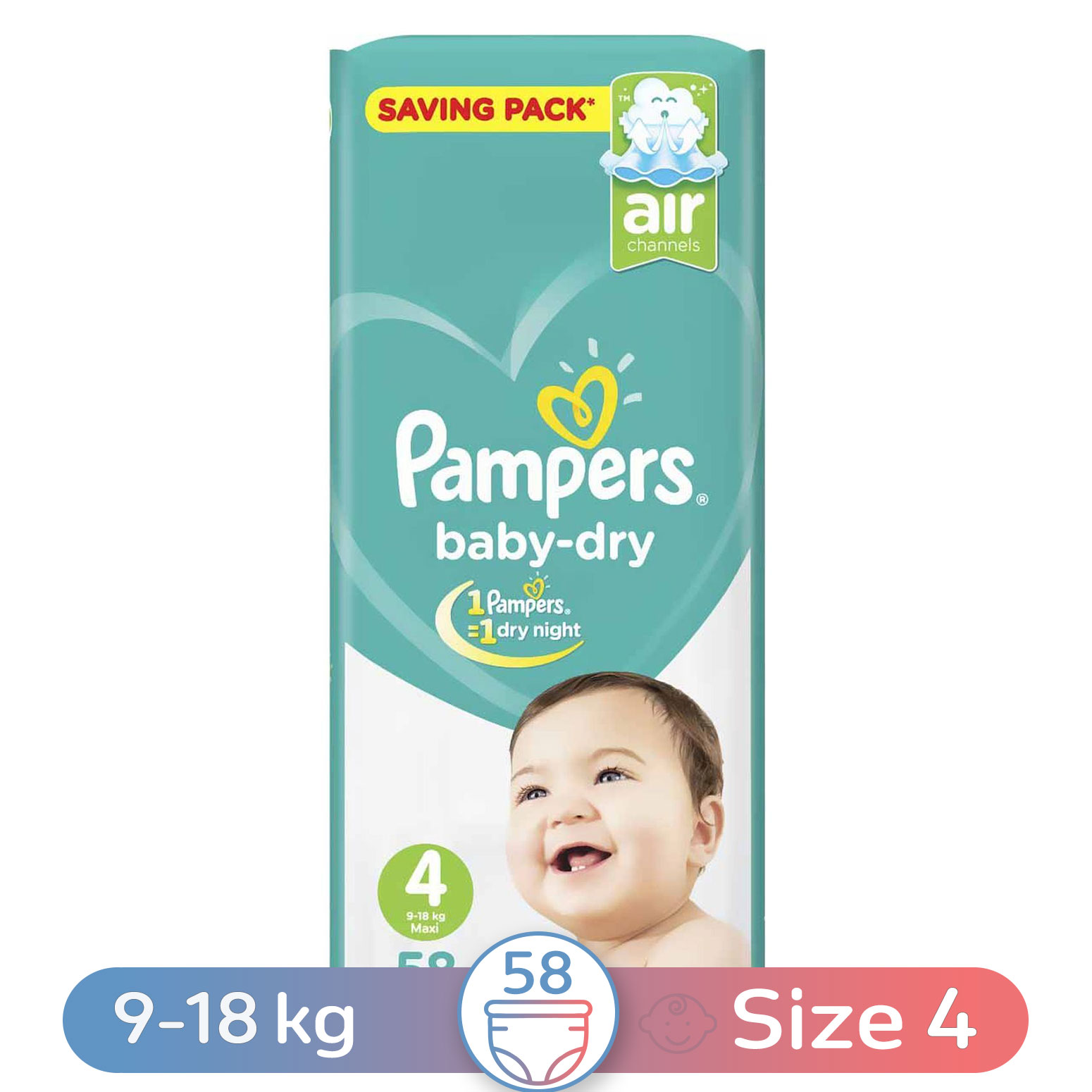 pampers baby dry gr 3 midi plus 5 10 kg