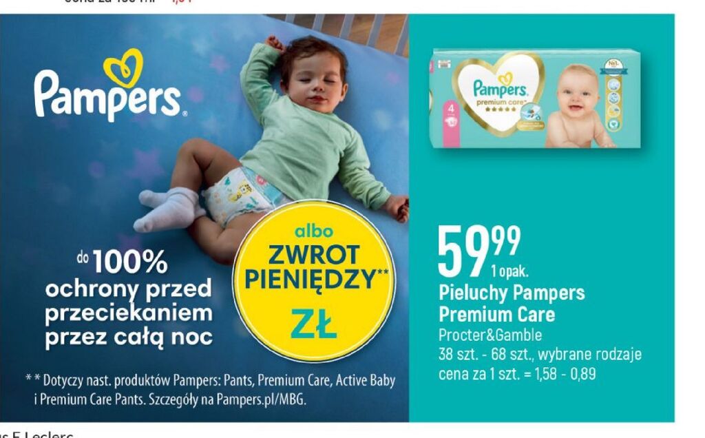 pieluchy pampers 2 promocja