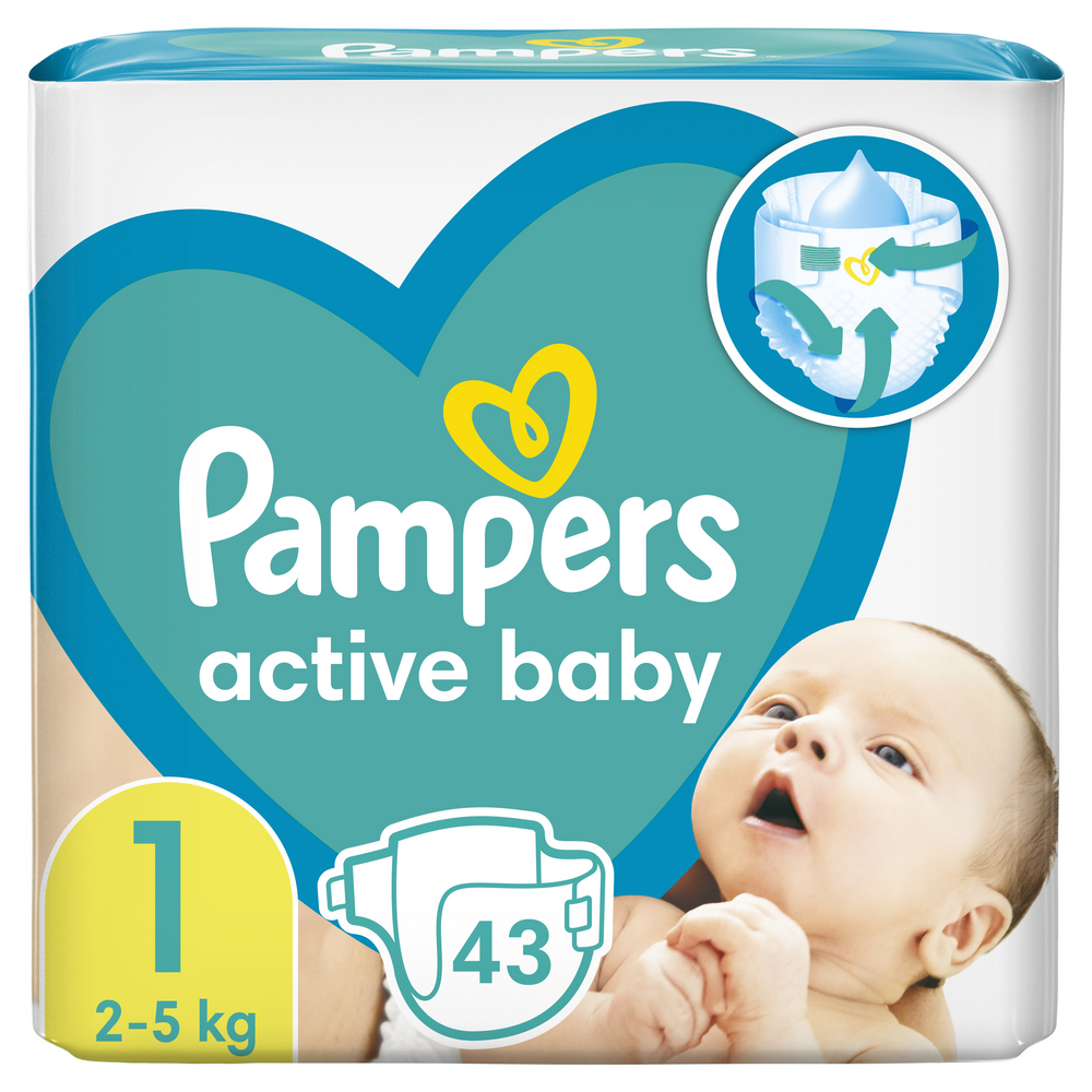 pampers active baby 3 124