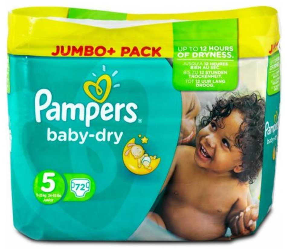 kupa caly pampers