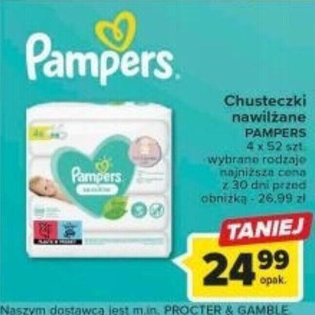 pampers sensitive 52