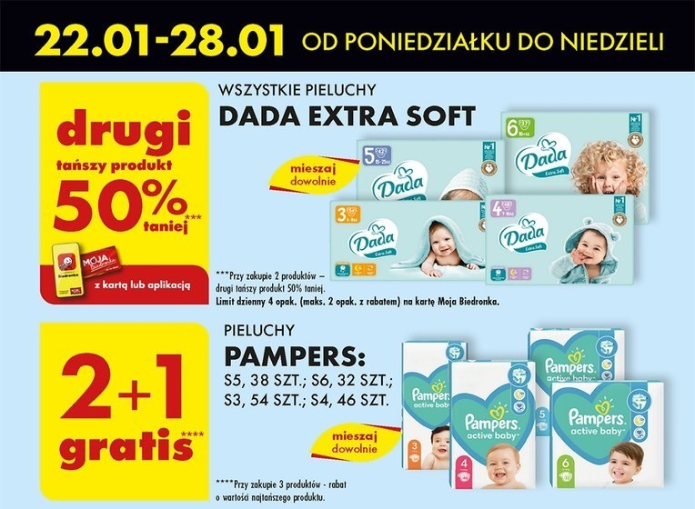 pieluchy pampers 1 z wycięciem na pępek