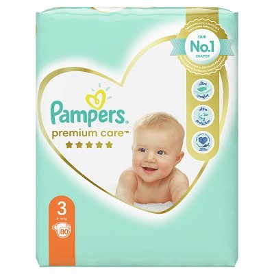 babydream vs pampers premium care wielkość