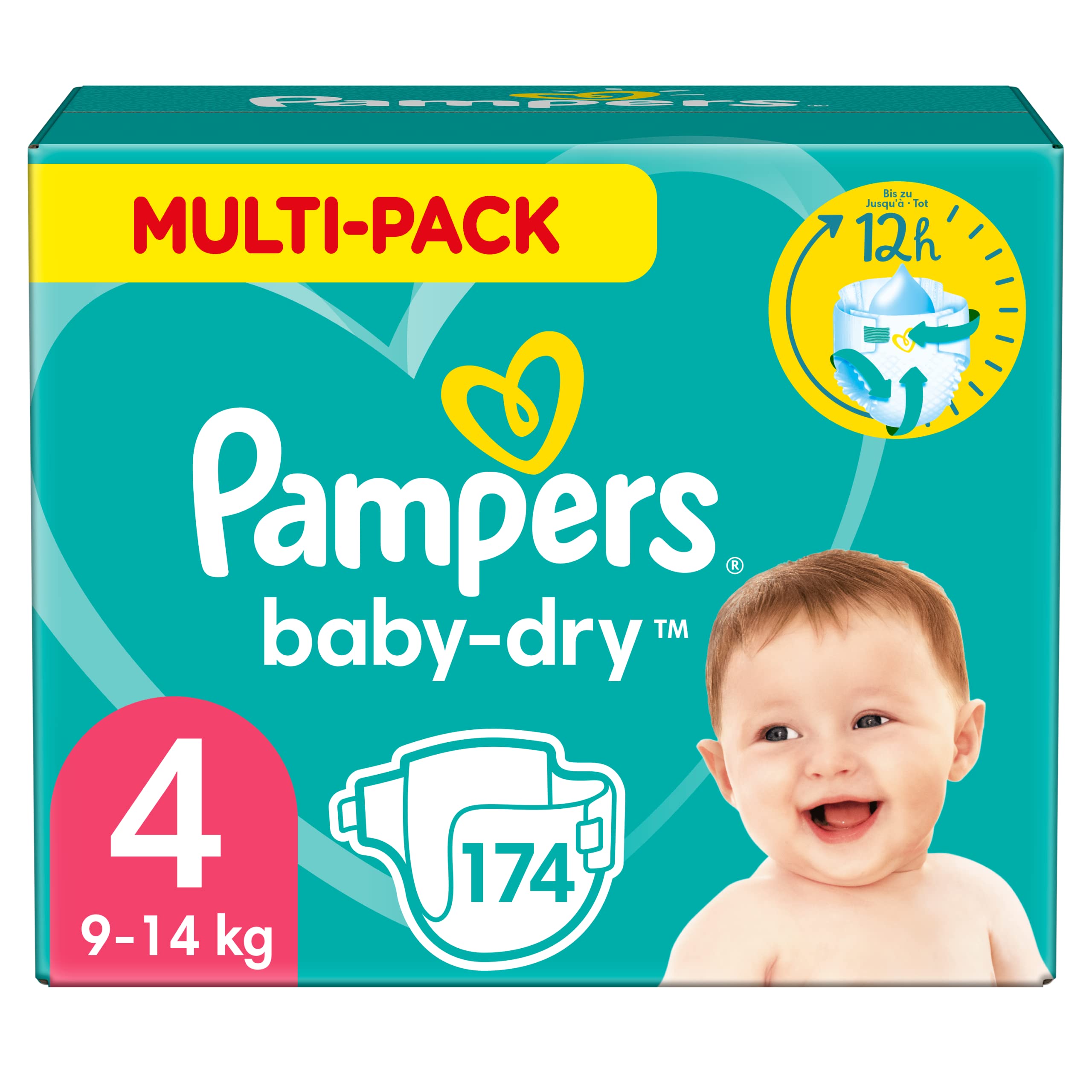 pampers sześciopak chusteczek