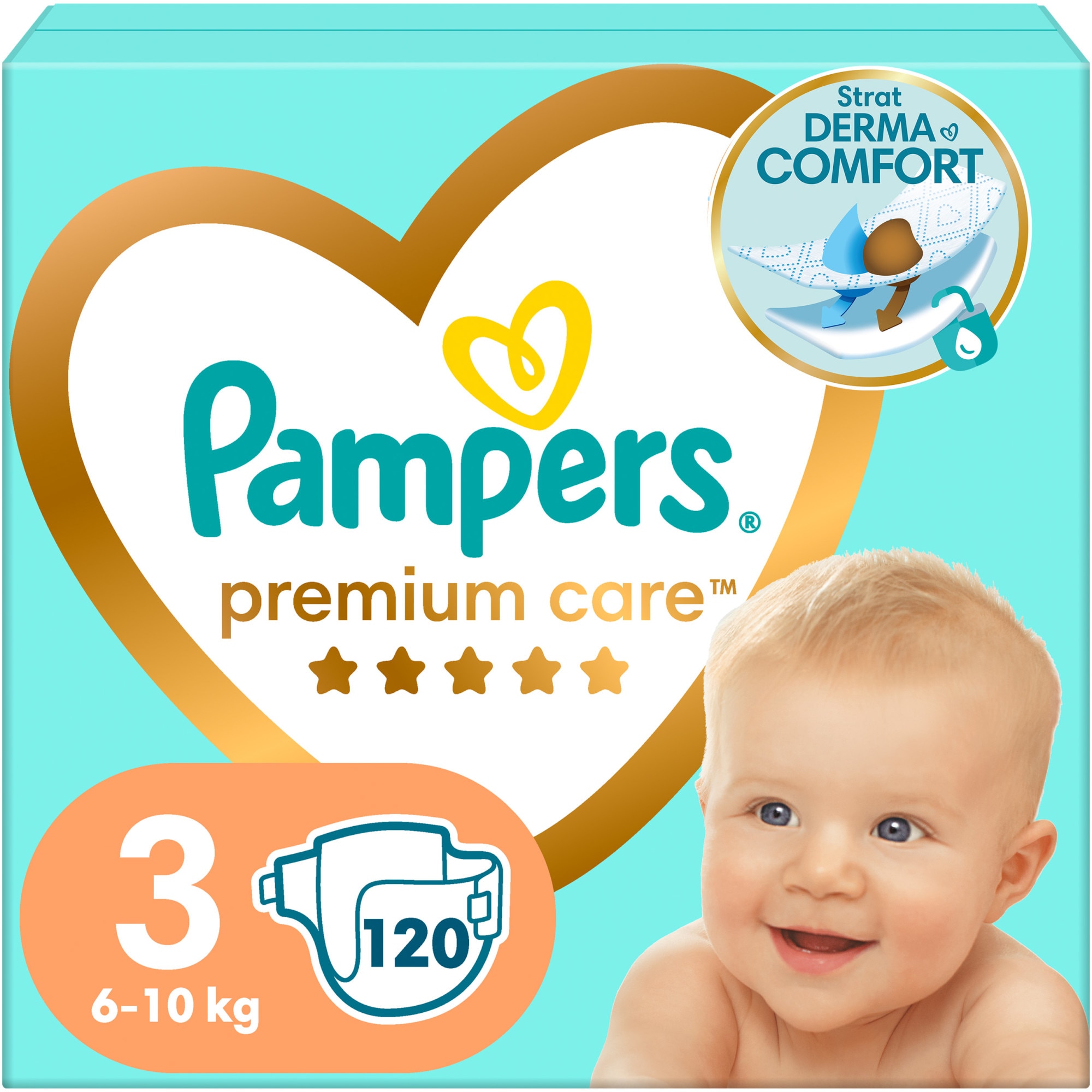 pampers 3 126 sztuk