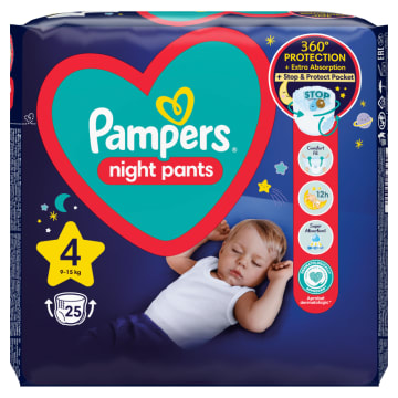 pampers 4 58 sztuk