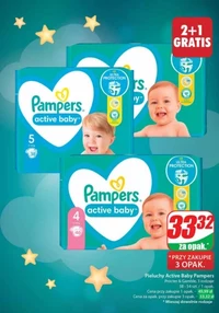 pampers pieluchy active baby 4+ maxi 152 szt