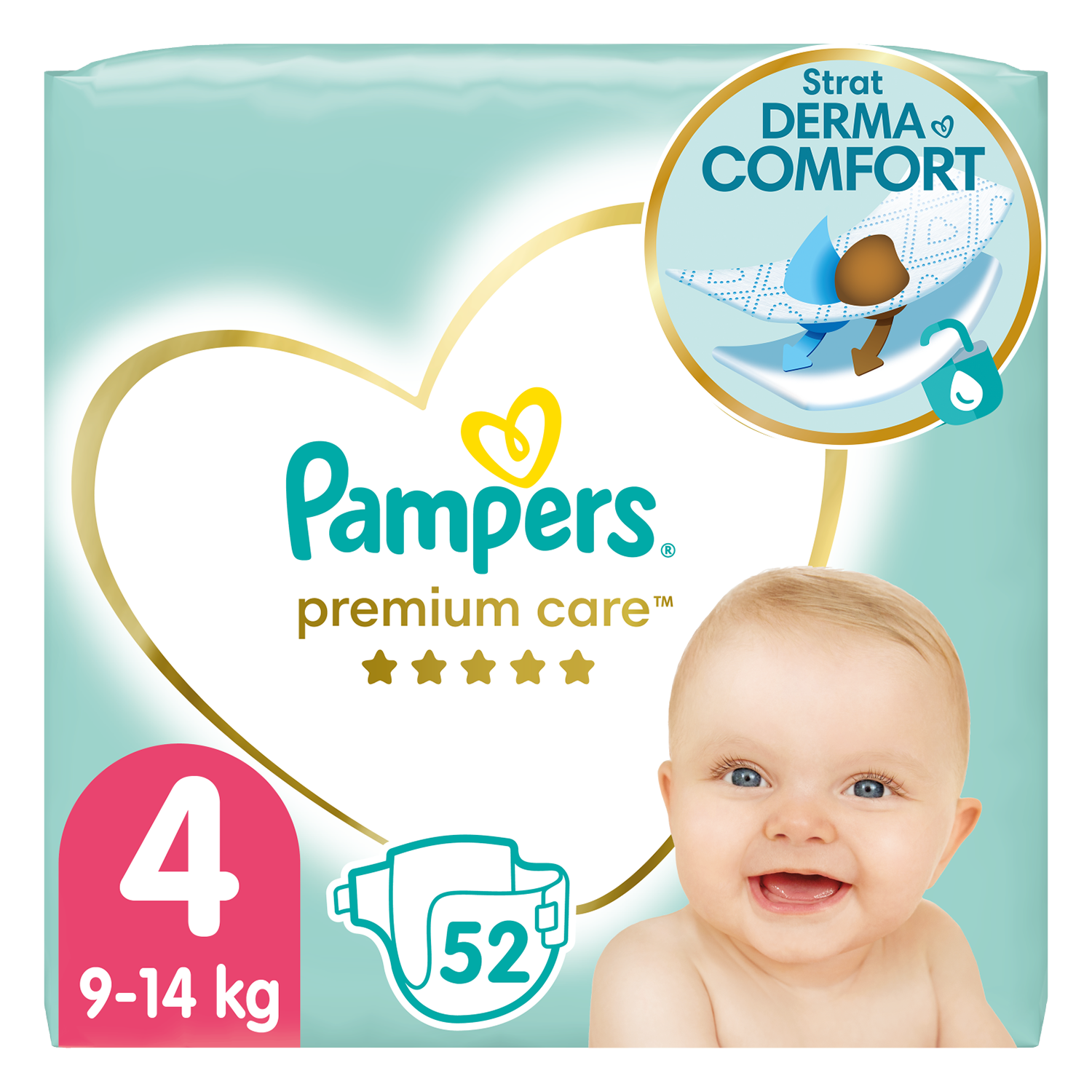 pampers niebieskie pudełko