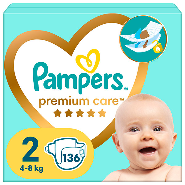 tesco pampers premium care 4 cena