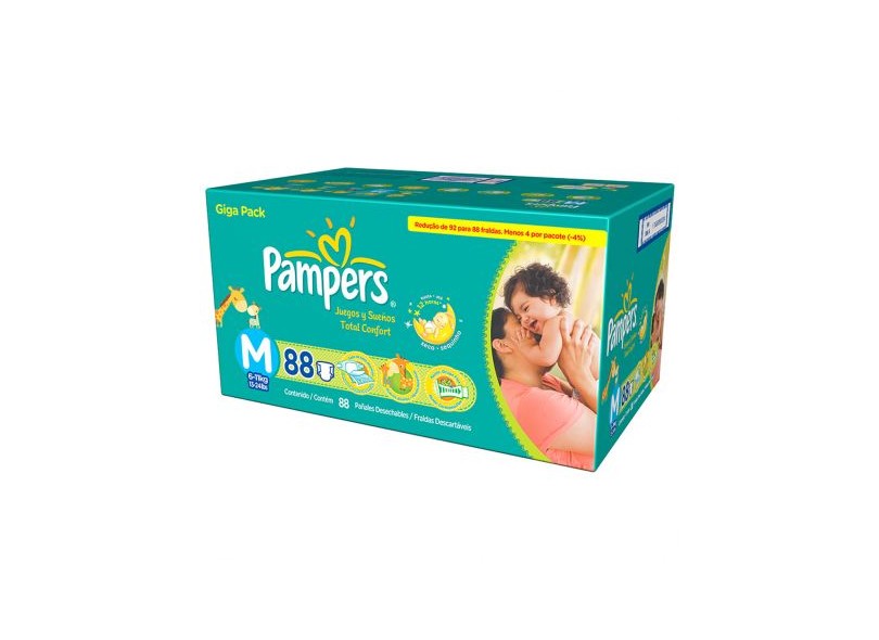 giant box pampers 3