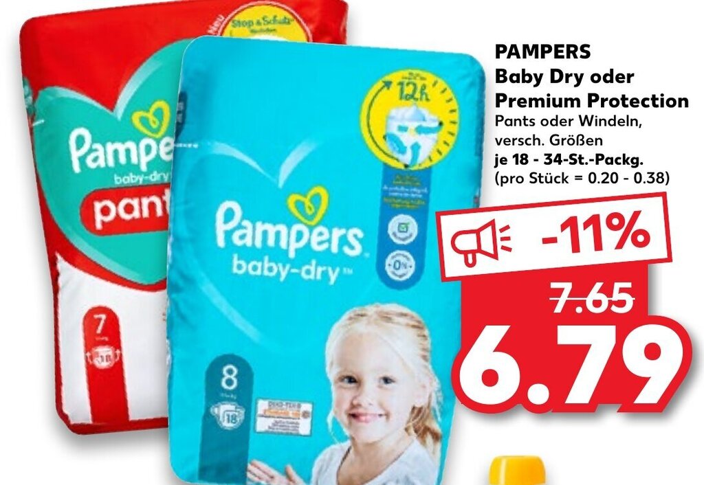 pampers new baby-dry 2 mini 3-6 kg