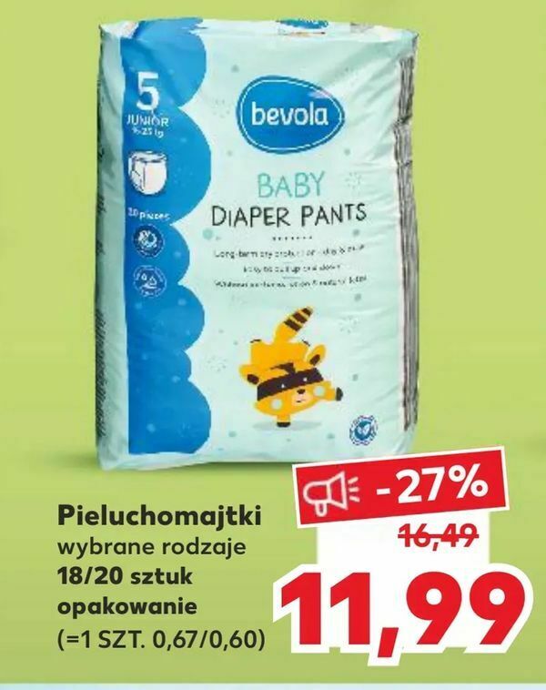 biedronka pampers pants