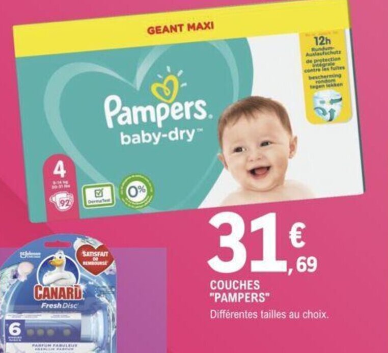 pieluchy lidl toujours 3 sztuk