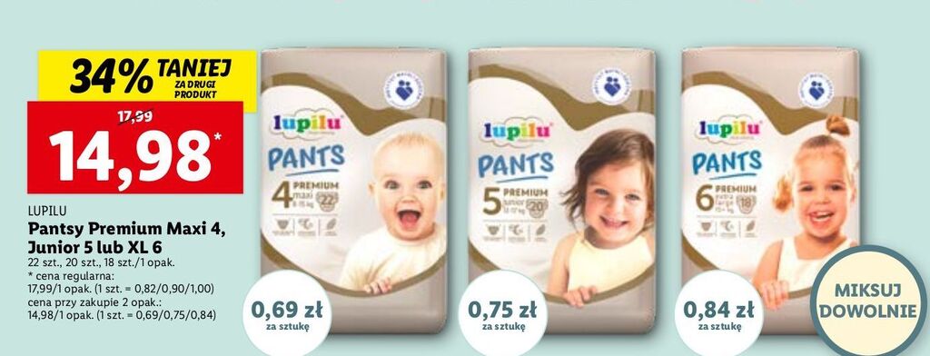 pieluchy pampers 3 premium care