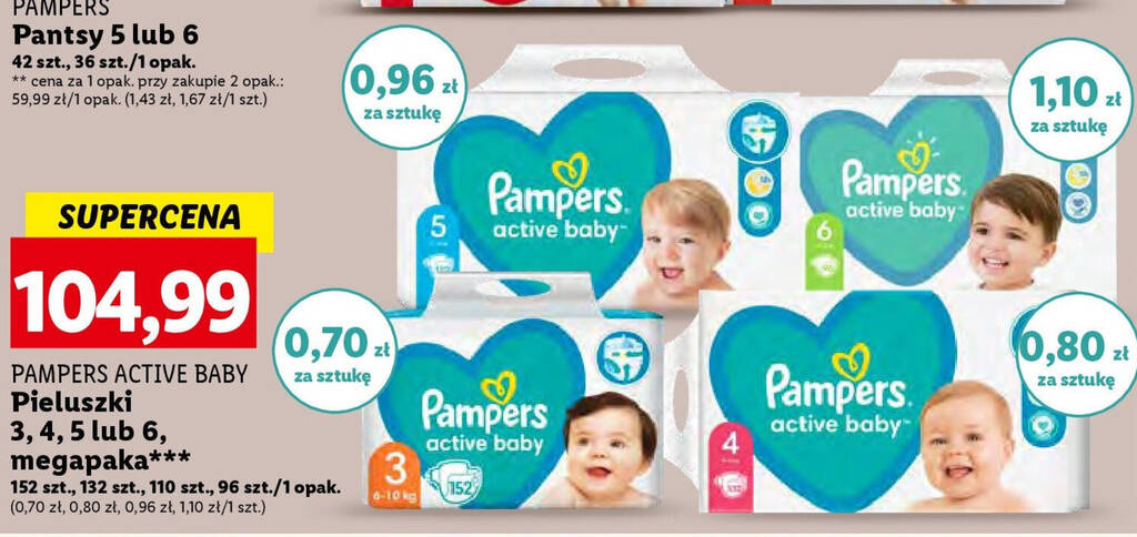 kaufland pampers 34