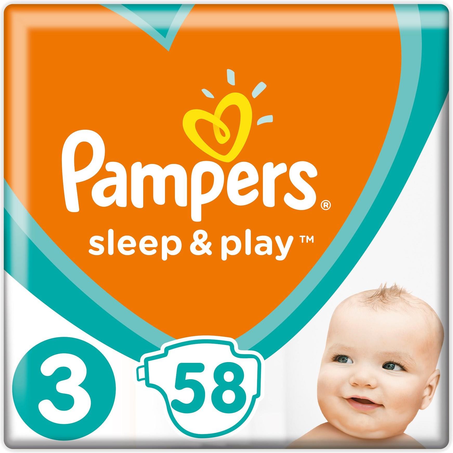 pampers active baby 3 66 szt