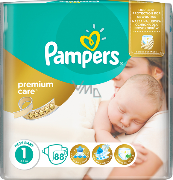 pampers premium care 1 88 szt cena