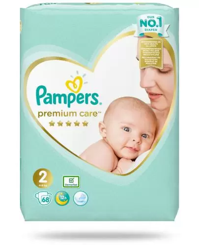 pampers premium care rozmiar 0