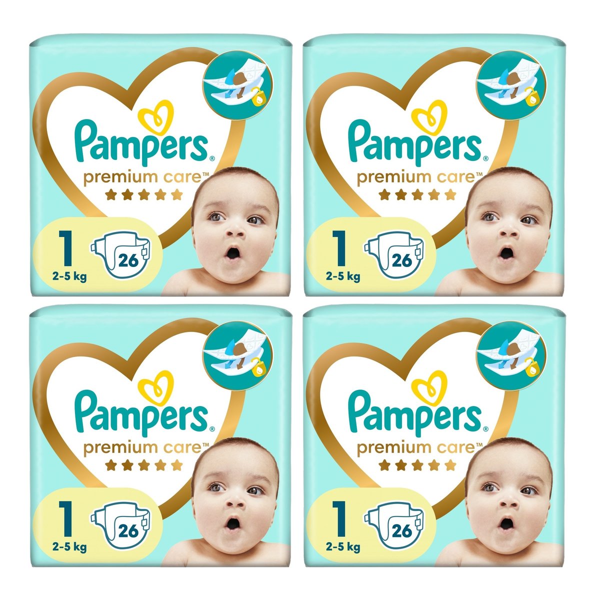 pampers 1 vs pampers premium care