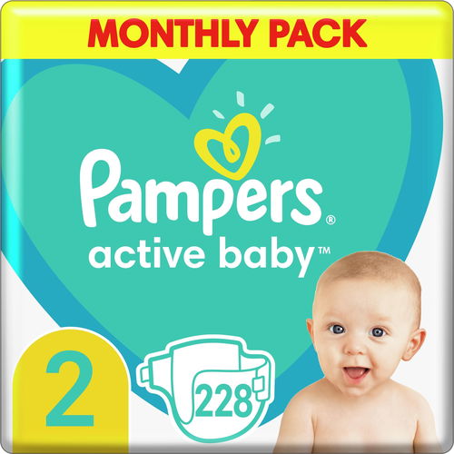 pampers perfumowane active baby dry