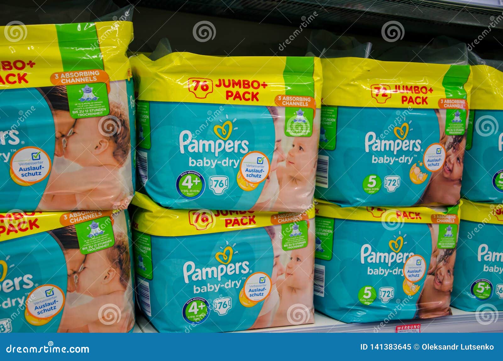 pampers baby active dry 6